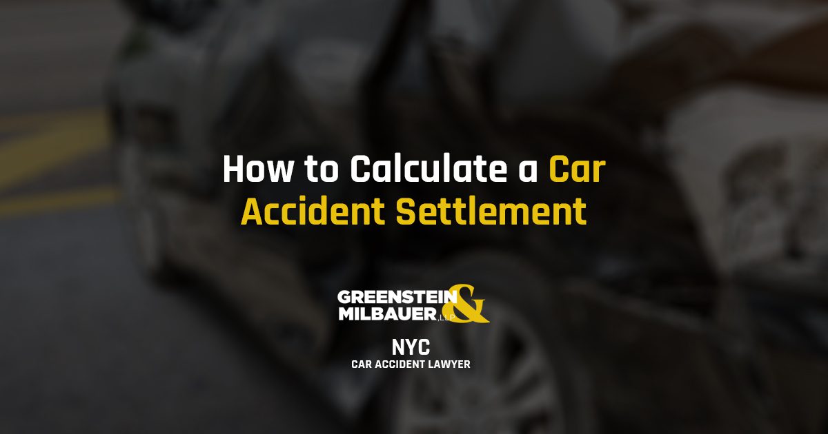 How to Calculate a Car Accident Settlement