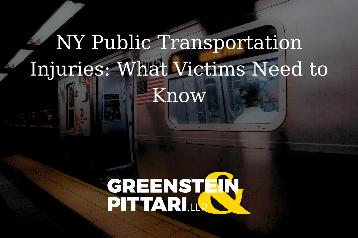 NY Public Transportation Injuries: What Victims Need to Know