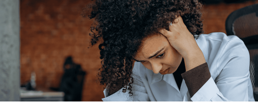 Is New York a No-Fault State, person stressed thanks to legal matters
